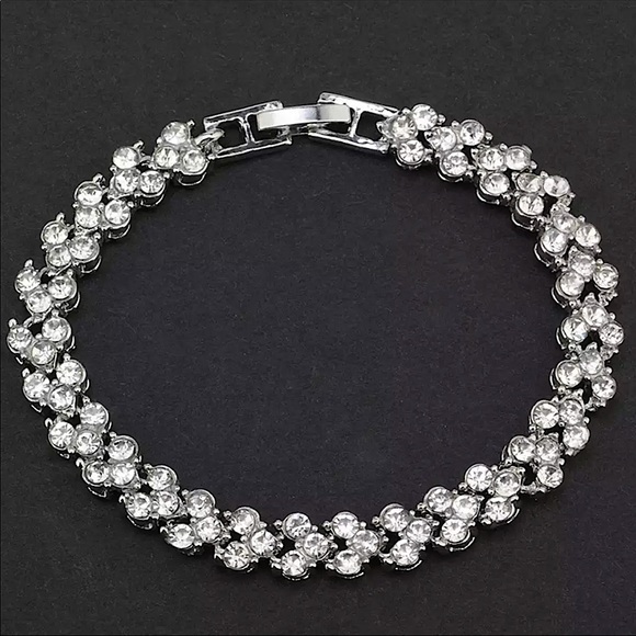 💙Shining Stone Sterling Silver Bracelet - Picture 4 of 7